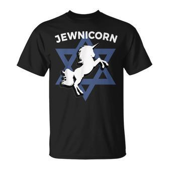 Jewnicorn Jewish Hanukkah T-Shirt - Monsterry AU