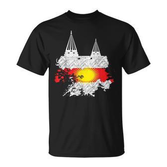 Jezidian Flag Yazidi Jesiden Melek Taus Lalish Ezidxan T-Shirt - Seseable