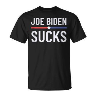 Joe Biden Sucks Anti Joe Biden Pro America Political T-Shirt - Monsterry