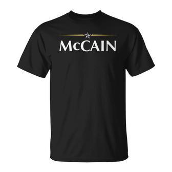 John Mccain Memorial Veteran Senator Hero Campaign T-Shirt - Monsterry DE