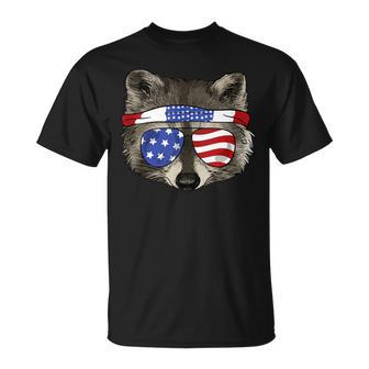 July 4Th Trash Panda Patriotic Raccoon T-Shirt - Monsterry UK