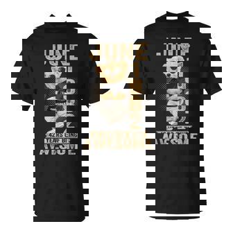 June 42Th Birthday 1982 Awesome Teddy Bear T-Shirt | Seseable FR