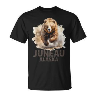 Juneau Alaska Bear Vintage T-Shirt - Monsterry DE