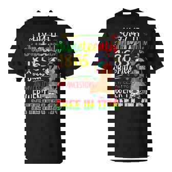 Junenth 1865 Because My Ancestors Weren’T Free In 1776 T-Shirt - Thegiftio UK