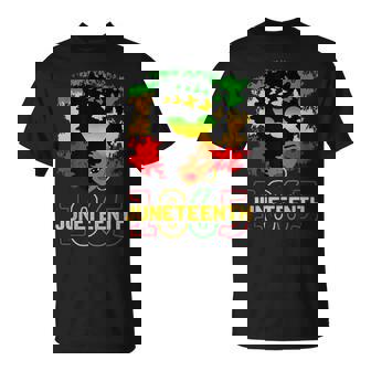 Junenth 1865 Black Butterflies Celebrate Junenth T-Shirt - Seseable