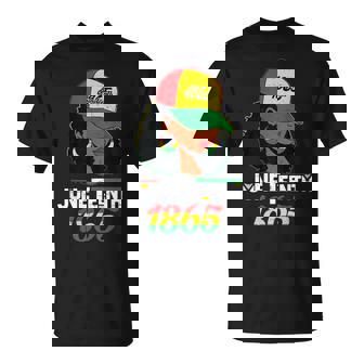 Junenth 1865 Celebrate Freedom Celebrating Black Women T-Shirt - Thegiftio UK