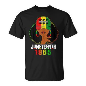 Junenth 1865 Celebrate Freedom Celebrating Black Women T-Shirt - Monsterry AU