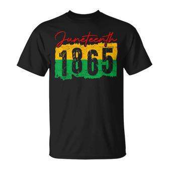 Junenth 1865 Emancipation Day Afican American Black Women T-Shirt - Monsterry CA