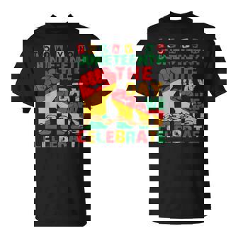 Junenth Celebrate 1865 Freedom For African American T-Shirt - Thegiftio UK