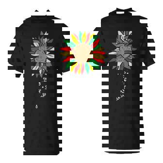 Junenth Colorful Sunflower Junenth Flower T-Shirt | Mazezy