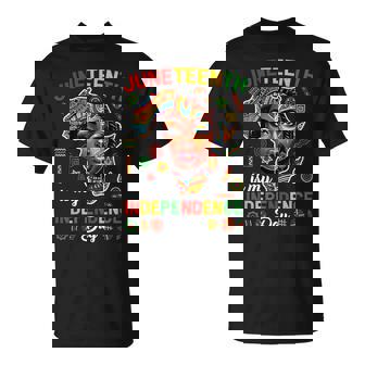 Junenth Is My Independence Day 1865 African Girls T-Shirt | Mazezy