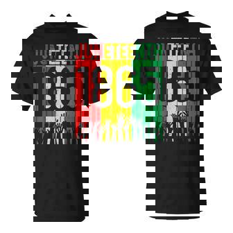 Junenth Pride Independance Day Freedom African American T-Shirt - Thegiftio UK