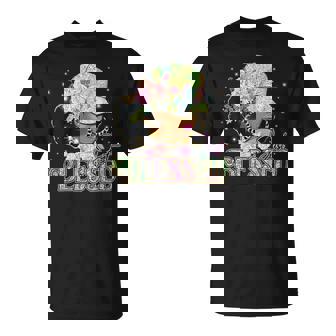 Junenth Queen African American Black Queen T-Shirt - Seseable