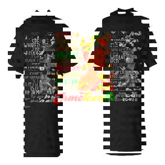 Junenth I Am The Storm African American Black Girls T-Shirt | Mazezy