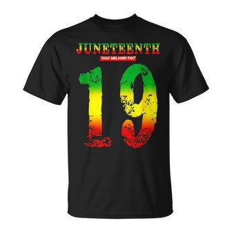 Junenth Vibes June 19Th 1865 Black Owned Brand Junenth T-Shirt - Monsterry DE