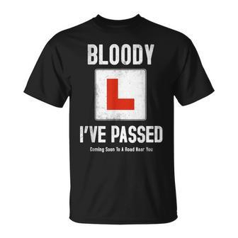 Just Passed Driving Test & Novelty Learner Driver T-Shirt - Seseable