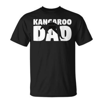 Kangaroo Lover 'Kangaroo Dad' Zoo Keeper Animal T-Shirt - Monsterry