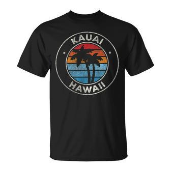 Kauai Hawaii Hi Vintage Graphic Retro 70S T-Shirt - Monsterry CA