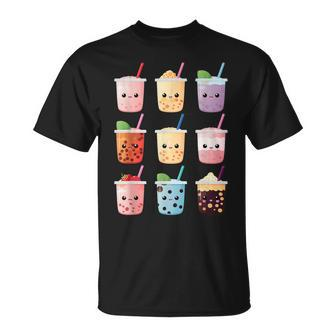 Kawaii Bubble Tea Boba Tea Lover T-Shirt - Monsterry DE