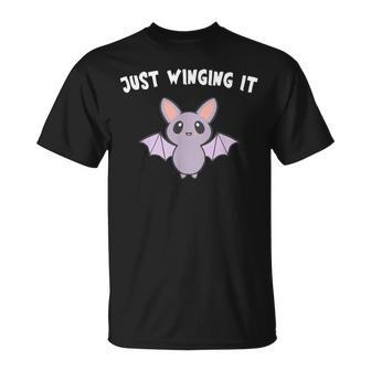 Kawaii Cute Bat Lover Bat T-Shirt - Monsterry