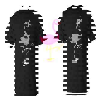 Kawaii Flamingo Anime Ramen Noodles T-Shirt - Thegiftio
