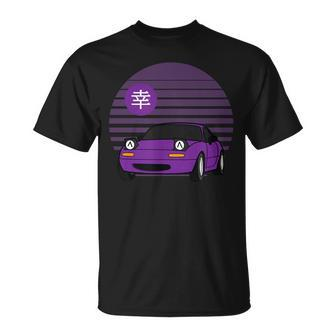 Kawaii Jdm Mx5 Na Purple T-Shirt - Seseable