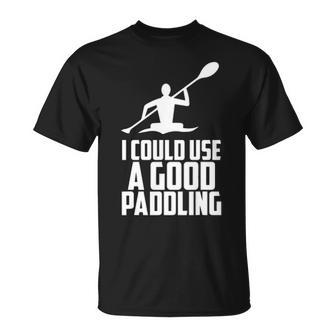 Kayak Canoe Accessories Supplies Boating Rafting T-Shirt | Mazezy