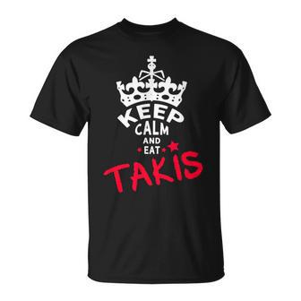Keep Calm And Eat Takis White Foodies T-Shirt - Monsterry CA
