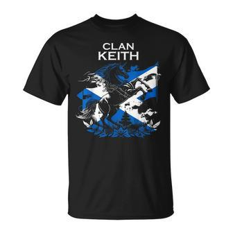 Keith Clan Family Last Name Scotland Scottish T-Shirt - Seseable