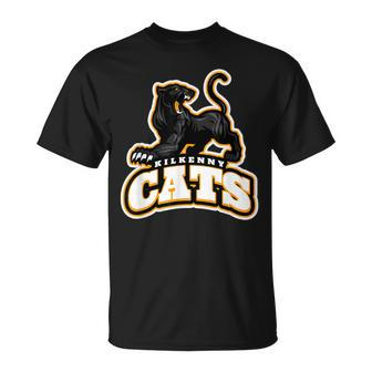 Kilkenny Cats Hurling Camogie T-Shirt - Monsterry