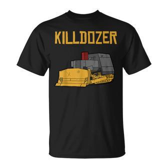 Killdozer Modified Tank Bulldozer T-Shirt - Monsterry DE