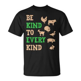 Be Kind To Every Kind Animal Friendly T-Shirt - Monsterry AU