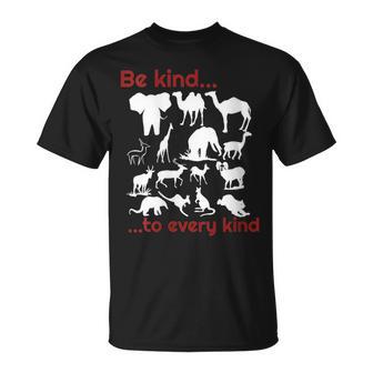 Be Kind To Every Kind Animal Lover T-Shirt - Monsterry CA