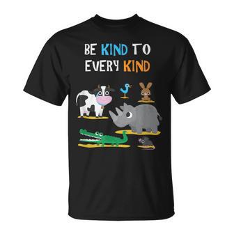 Be Kind To Every Kind Animal Lover T-Shirt - Monsterry UK