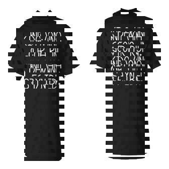 Kinda Wanna Go For A Run Kinda Wanna Stay In Bed T-Shirt | Mazezy