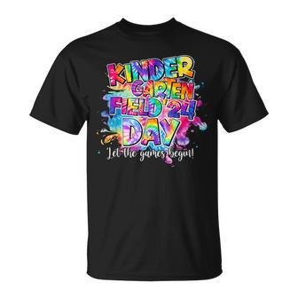 Kindergarten Field'24 Day Let The Games Begin Field Trip T-Shirt - Monsterry UK