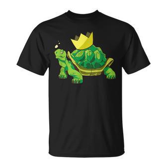 The King Of Galapagos Tortoise Giant Turtle T-Shirt - Monsterry CA