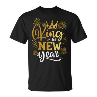 King Of The New Year Happy New Year New Years Eve T-Shirt | Mazezy