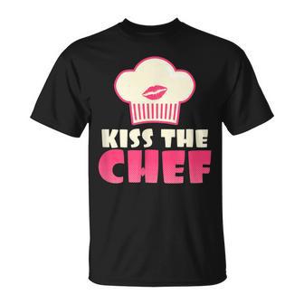 Kiss The Chef Chef Cooking T-Shirt - Monsterry DE