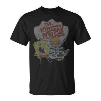 Krusty Krab Home Of The Krabby Patty T-Shirt - Monsterry CA