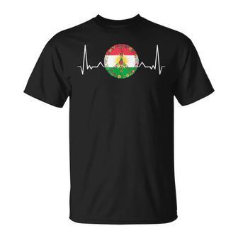 Kurdistan Kurde Kurdish Flag T-Shirt - Seseable