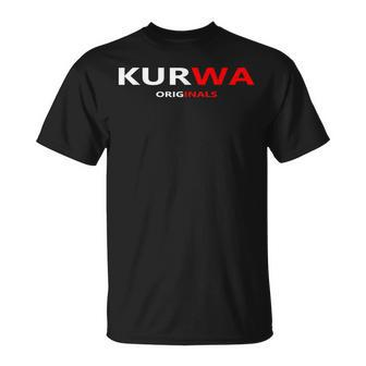 Kurwa Poland  T-Shirt - Seseable