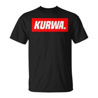 Kurwa Poland Polska T-Shirt - Seseable