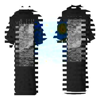 La Noche Estrellada Dean Gogh Camiseta unisex - Regaloses