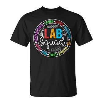 Lab Squad Lab Week 2024 Medical Laboratory Technician T-Shirt - Seseable