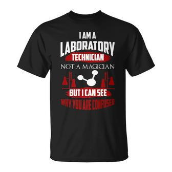Laboratory Technician Saying Lab Tech T-Shirt - Monsterry DE