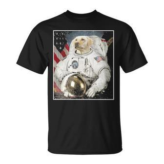 Labrador Retriever Space Explorer T-Shirt | Mazezy