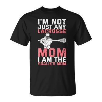 Lacrosse Goalie Lax Goalkeeper Lacrosse Mom T-Shirt - Monsterry UK