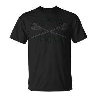 Lacrosse Mom Crossing Sticks Crispy Lax Rat T-Shirt - Monsterry CA