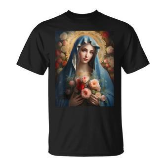 Our Lady Virgin Mary Holy Mary Holy Virgin Mother Mary T-Shirt - Thegiftio UK